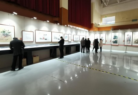 “厚土怀乡”近现代艺术大师作品收藏展在盐山举办