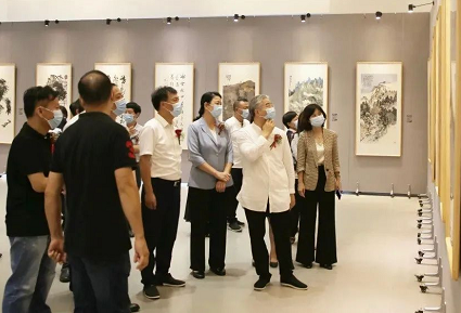 福建省中国书画名家采风作品展持续进行中