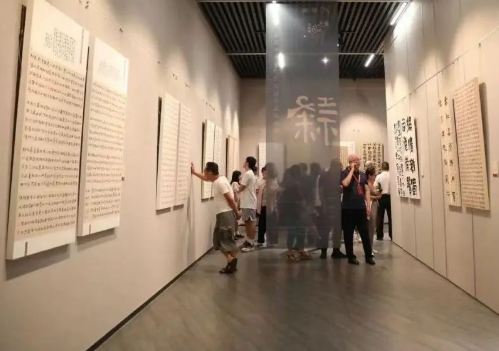 全国第三届书法临帖作品展陕西巡展开幕